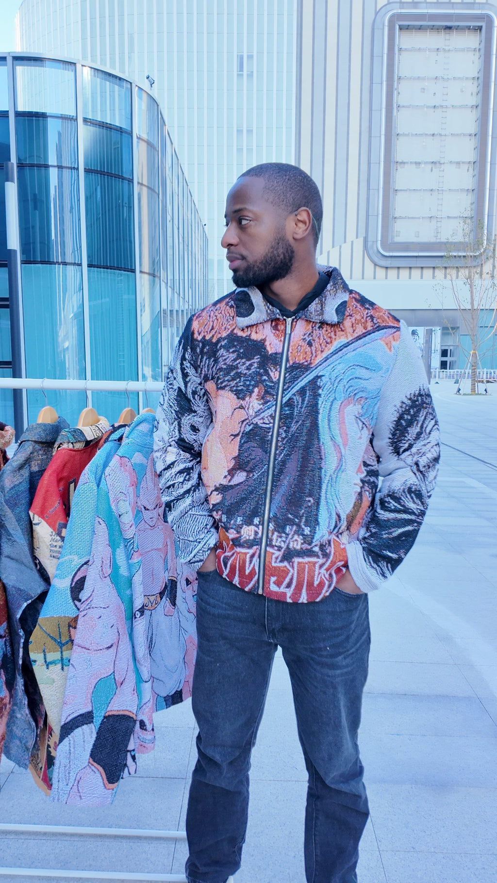 RDMCLOTHINGART tapestry hoodie BERSERK TAPESTRY JACKET