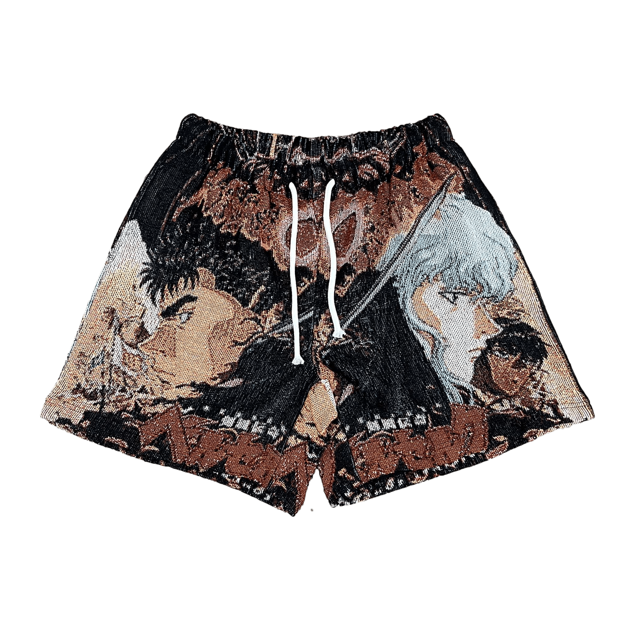 BERSERK TAPESTRY SHORTS - RDMCLOTHINGART