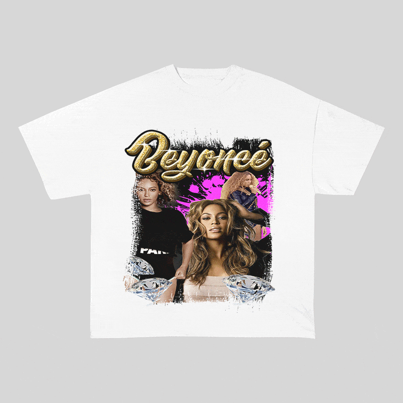 RDMCLOTHINGART tapestry hoodie BEYONCE HEAVY WEIGHT COTTON TEE-9118