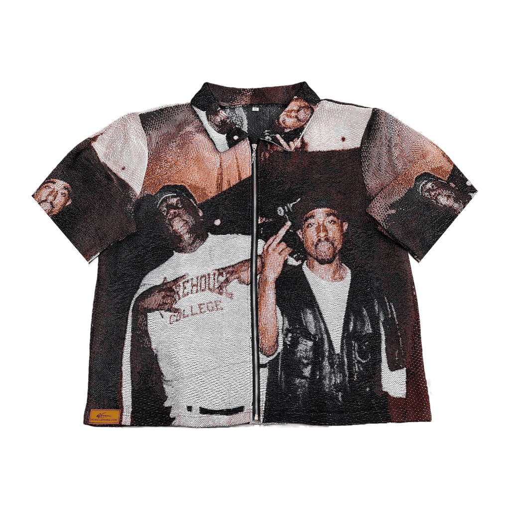 RDMCLOTHINGART tapestry hoodie BIGGIE& PAC  TAPESTRY TEE-6790
