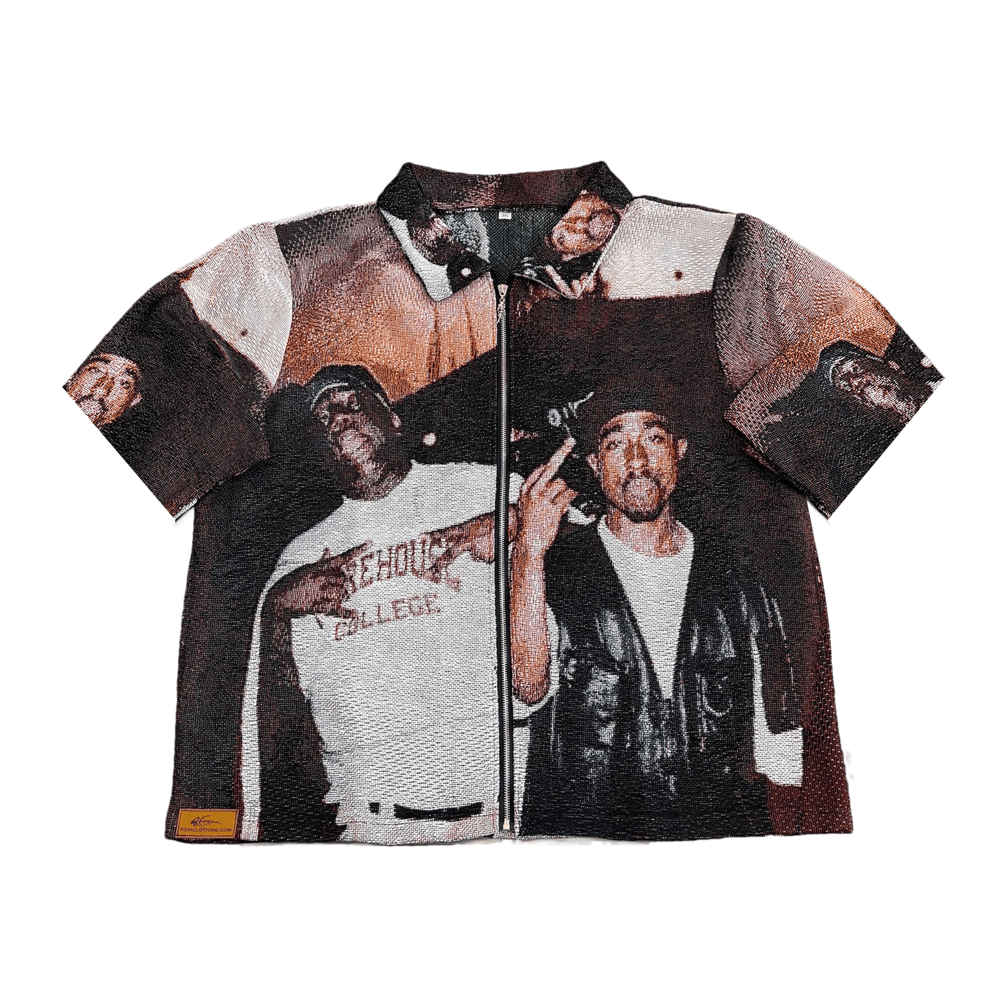 RDMCLOTHINGART tapestry hoodie BIGGIE& PAC  TAPESTRY TEE-6790