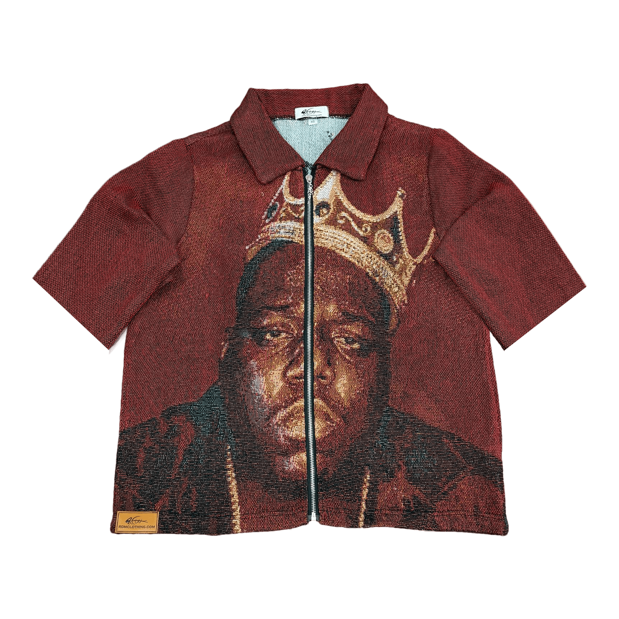 RDMCLOTHINGART tapestry hoodie BIGGIE TAPESTRY TEE-98332