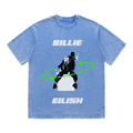 RDMCLOTHINGART tapestry hoodie BILLIE EILISH HEAVY WEIGHT COTTON TEE-8873