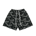 BLACK GY TAPESTRY SHORTS