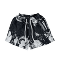 BLACK HIP TAPESTRY SHORT - RDMCLOTHINGART