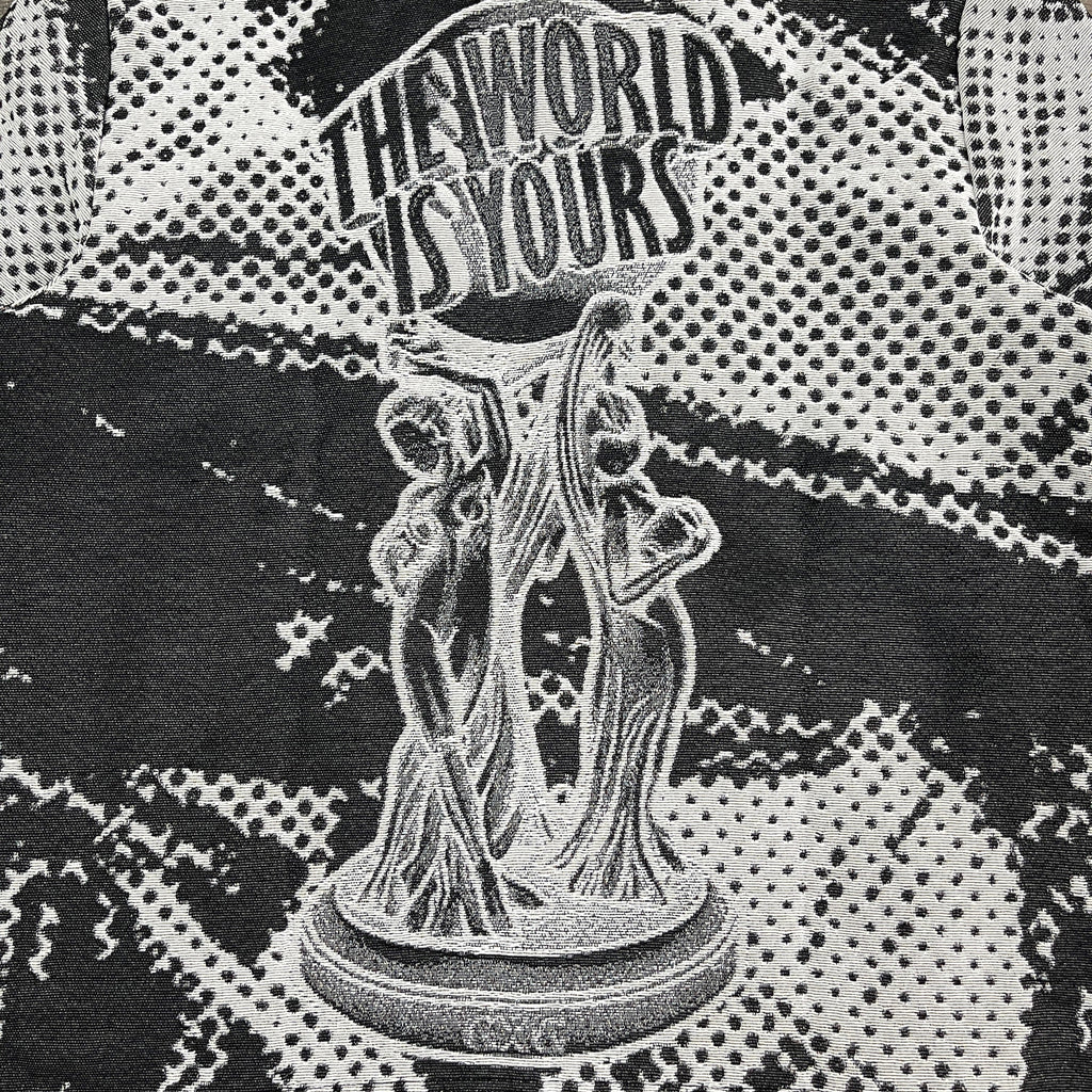 BLACK SCARFACE TAPESTRY JACKET - RDMCLOTHINGART
