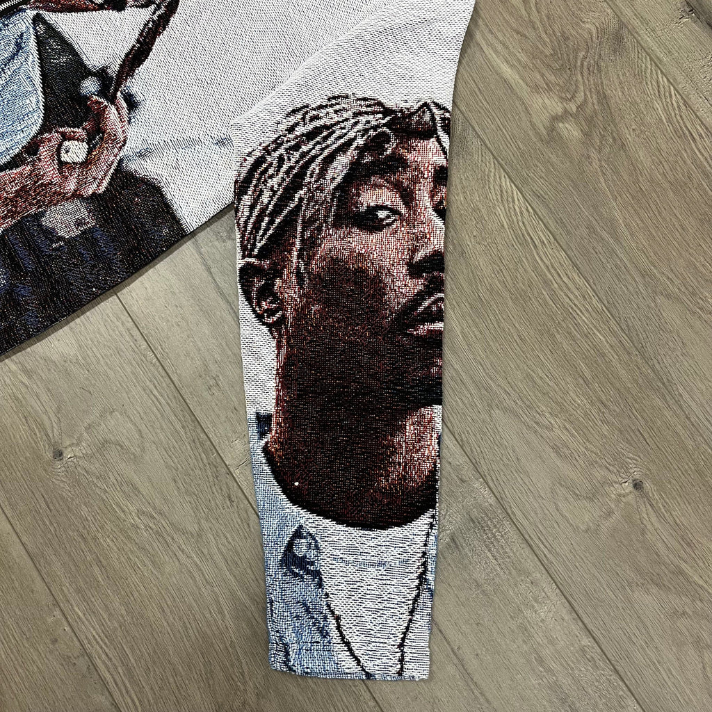 RDMCLOTHINGART tapestry hoodie BLUE 2PAC TAPESTRY JACKET