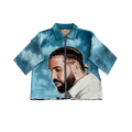 RDMCLOTHINGART tapestry hoodie BLUE DRAKE TAPESTRY TEE