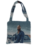 RDMCLOTHINGART tapestry hoodie BLUE NIP TAPESTRY BAG