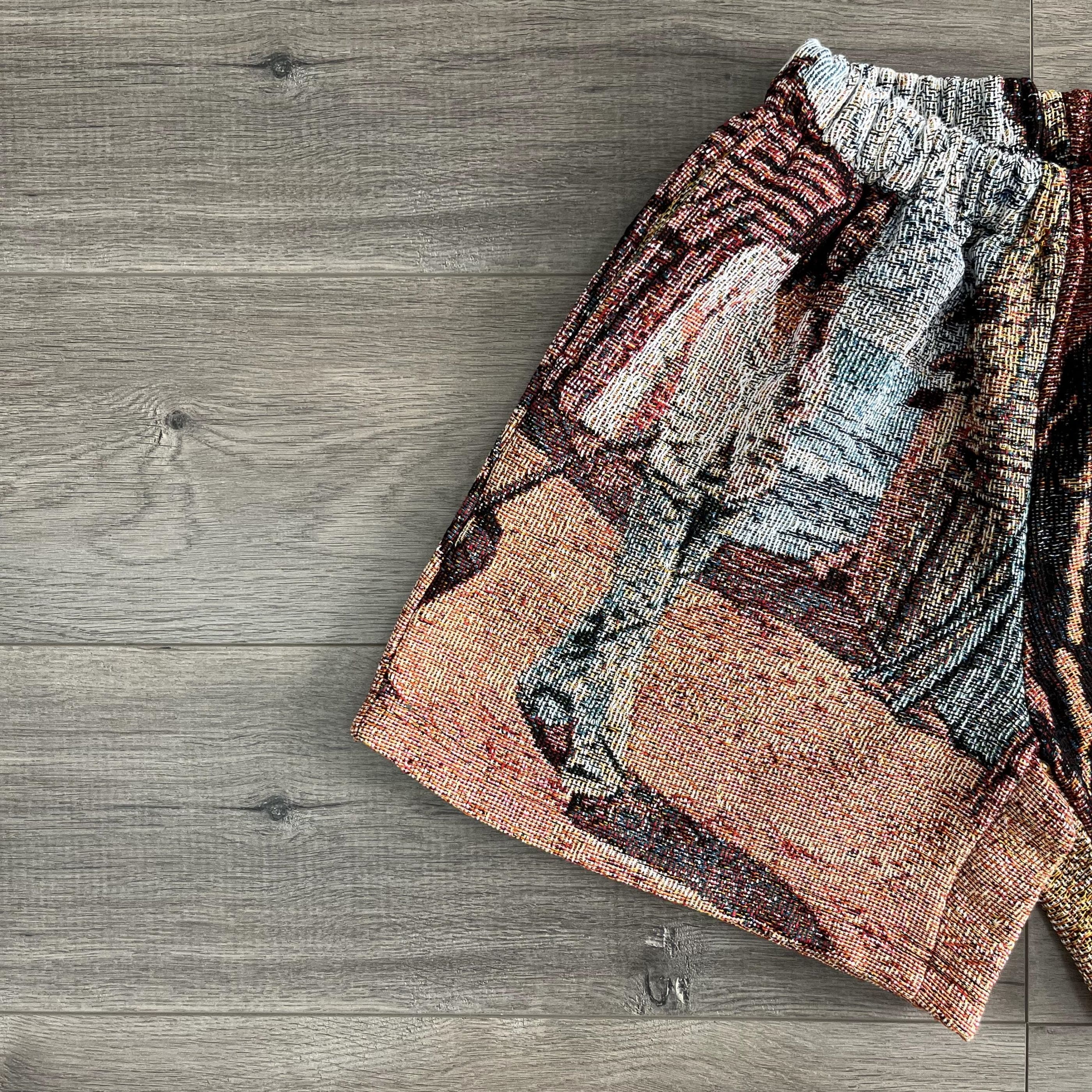 BOB TAPESTRY SHORTS - RDMCLOTHINGART