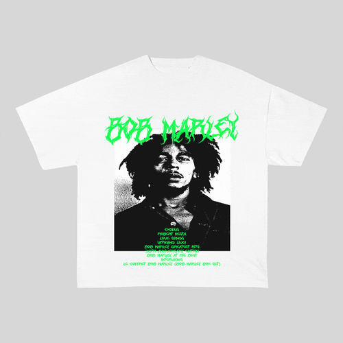 RDMCLOTHINGART tapestry hoodie BOB MARLEY HEAVY WEIGHT COTTON TEE-8924
