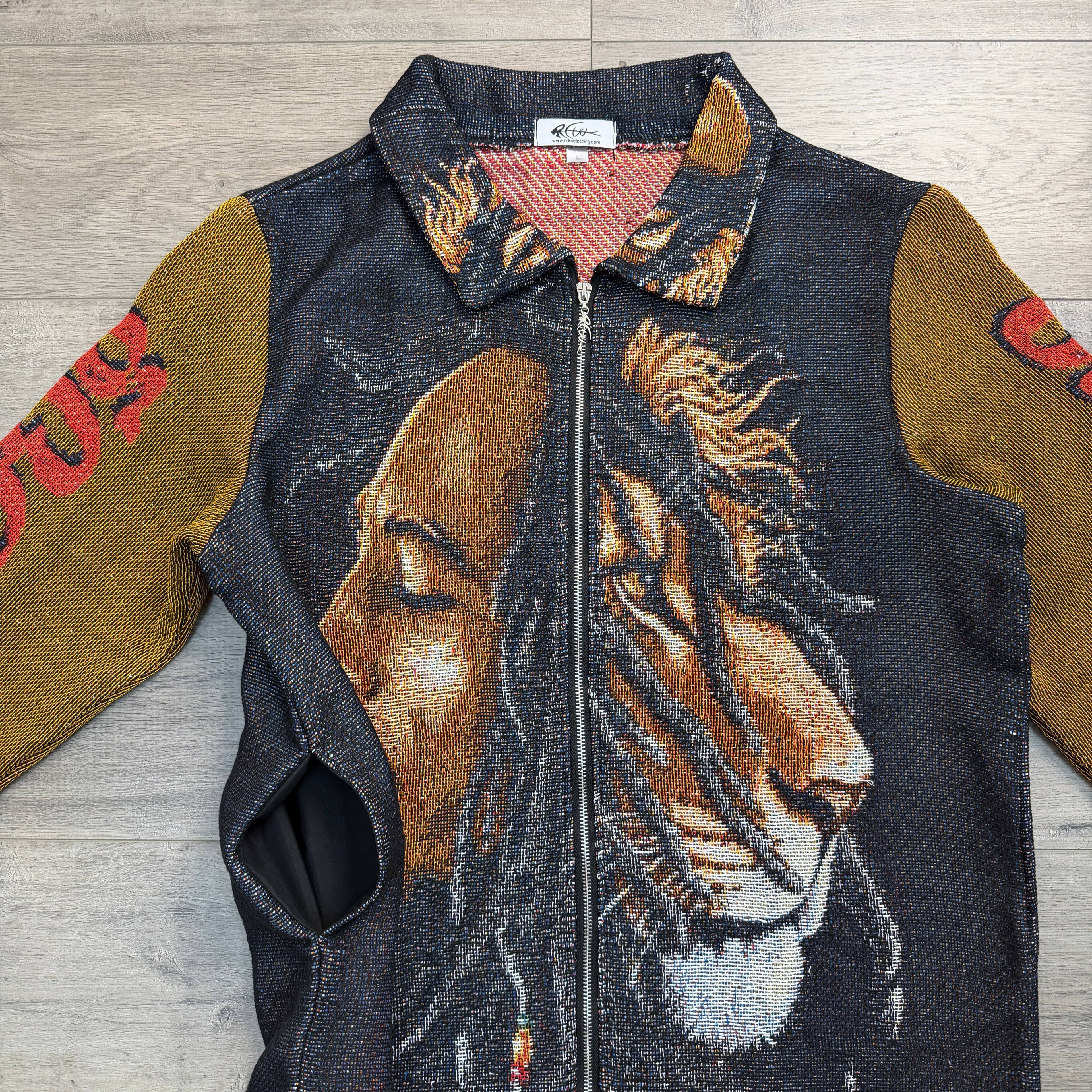 RDMCLOTHINGART tapestry hoodie BOB V2 TAPESTRY JACKET