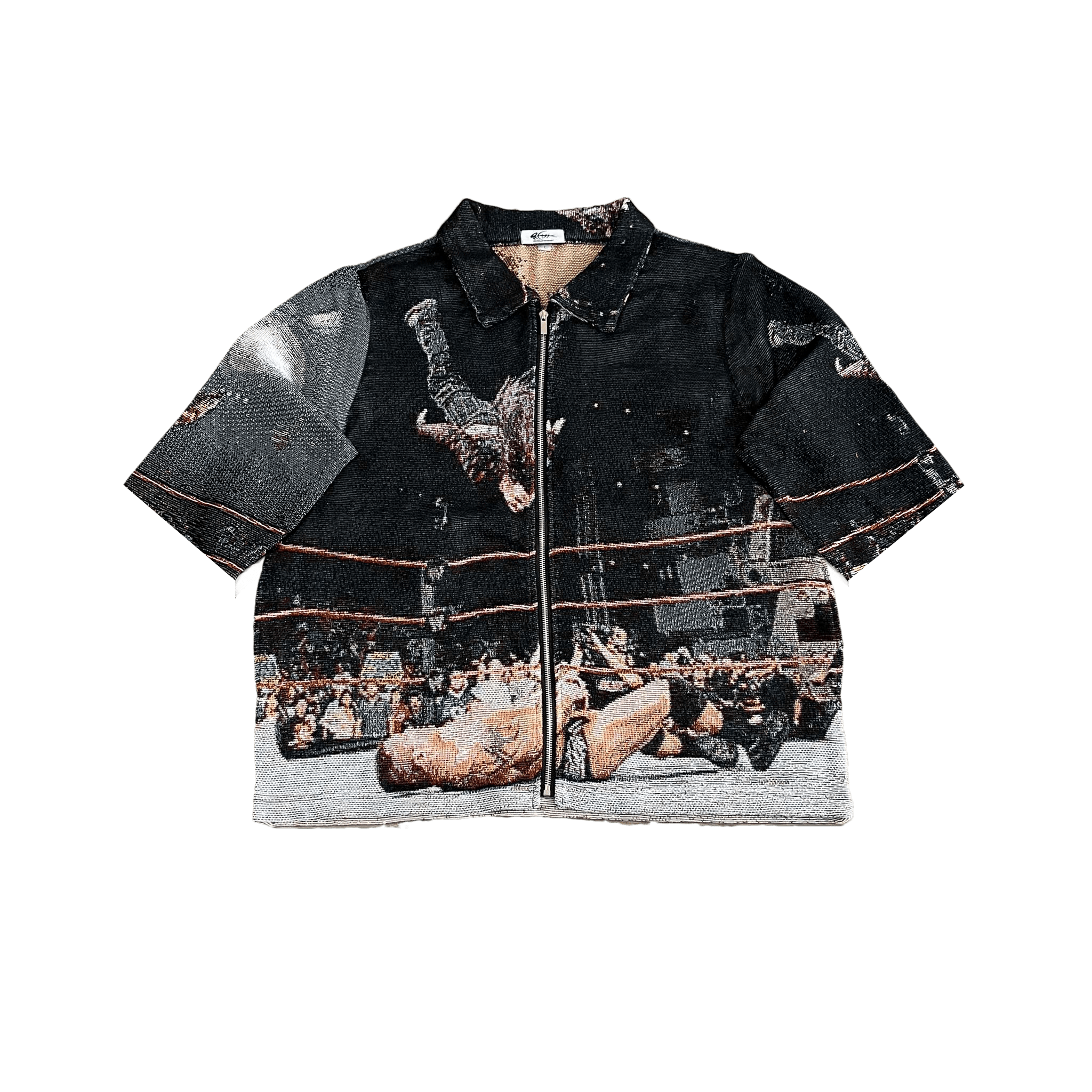 RDMCLOTHINGART tapestry hoodie BOXING TAPESTRY TEE