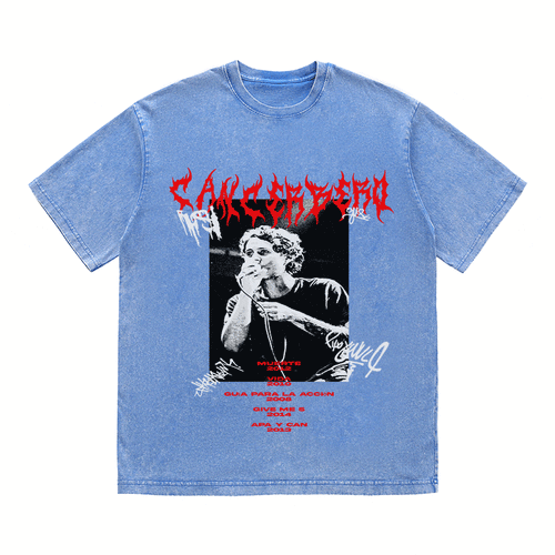 RDMCLOTHINGART tapestry hoodie CANCERBERO HEAVY WEIGHT COTTON TEE-8925