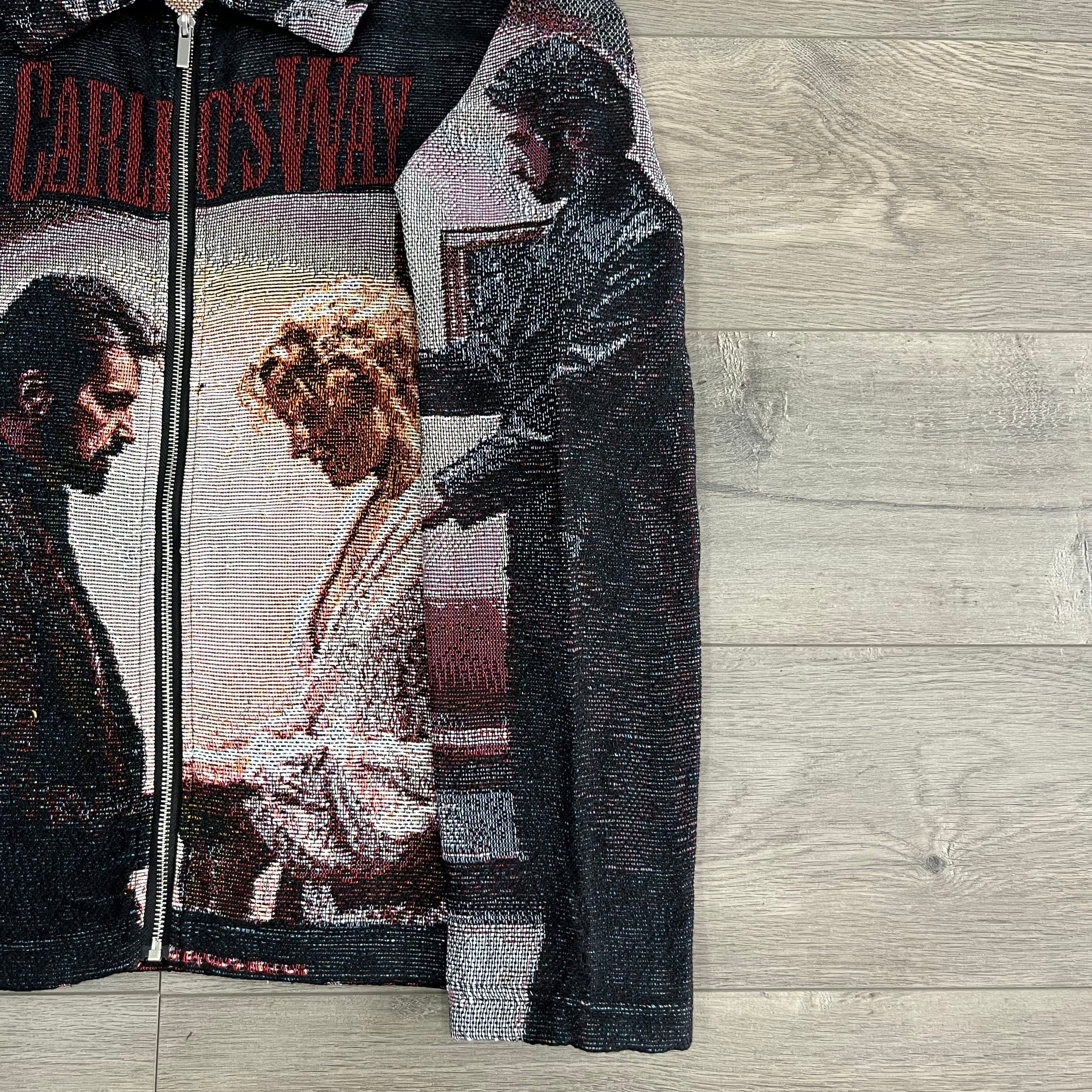 RDMCLOTHINGART tapestry hoodie CARLITO'S WAY TAPESTRY JACKET