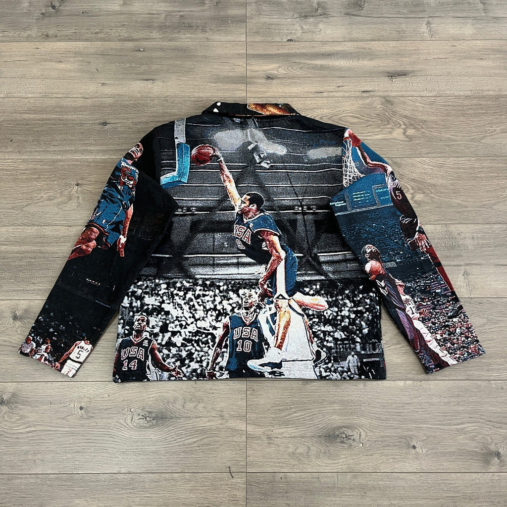 RDMCLOTHINGART tapestry hoodie CARTER TAPESTRY JACKET