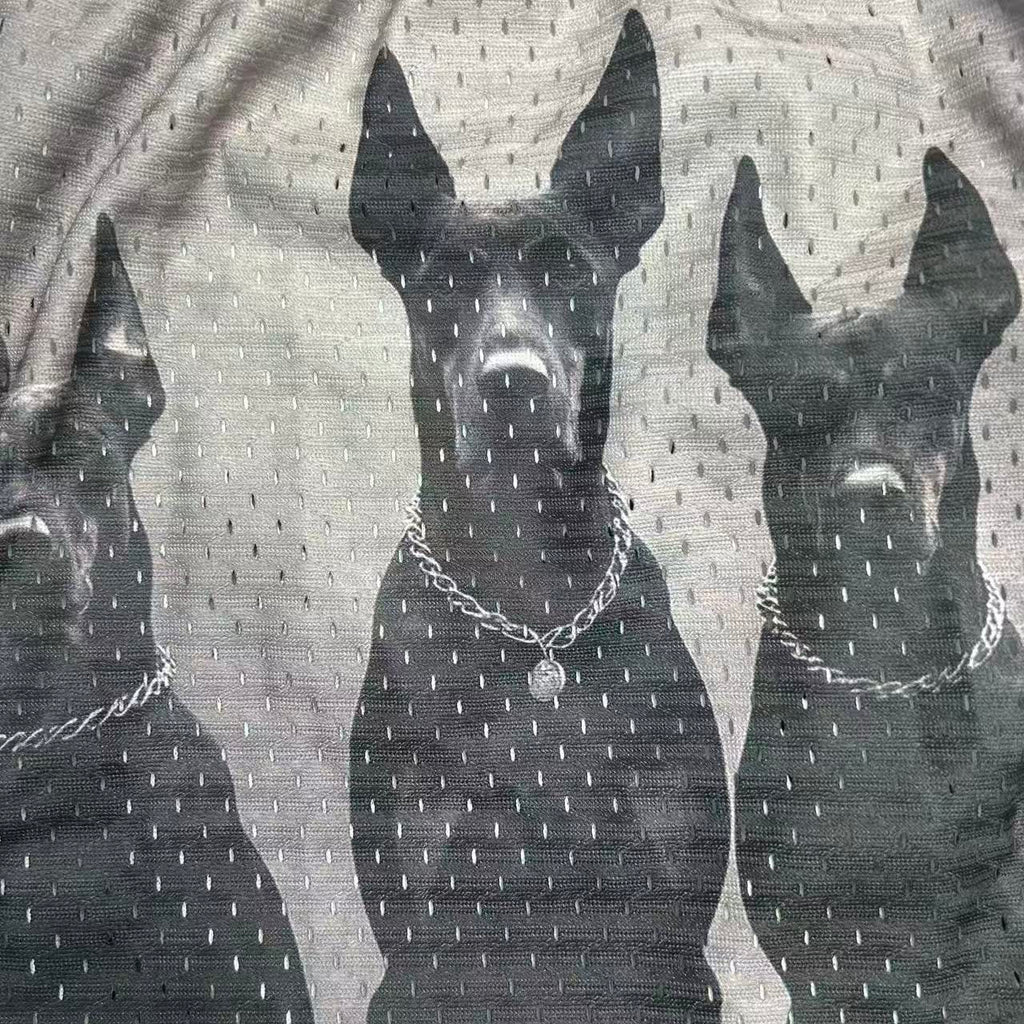 RDMCLOTHINGART tapestry hoodie CERBERUS-8742