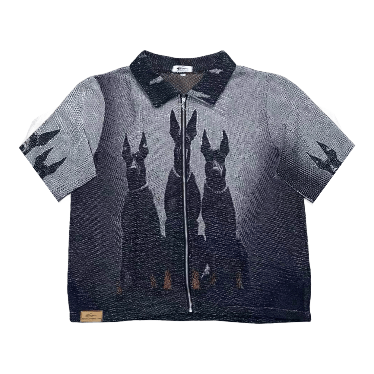 RDMCLOTHINGART tapestry hoodie CERBERUS TAPESTRY TEE-6800