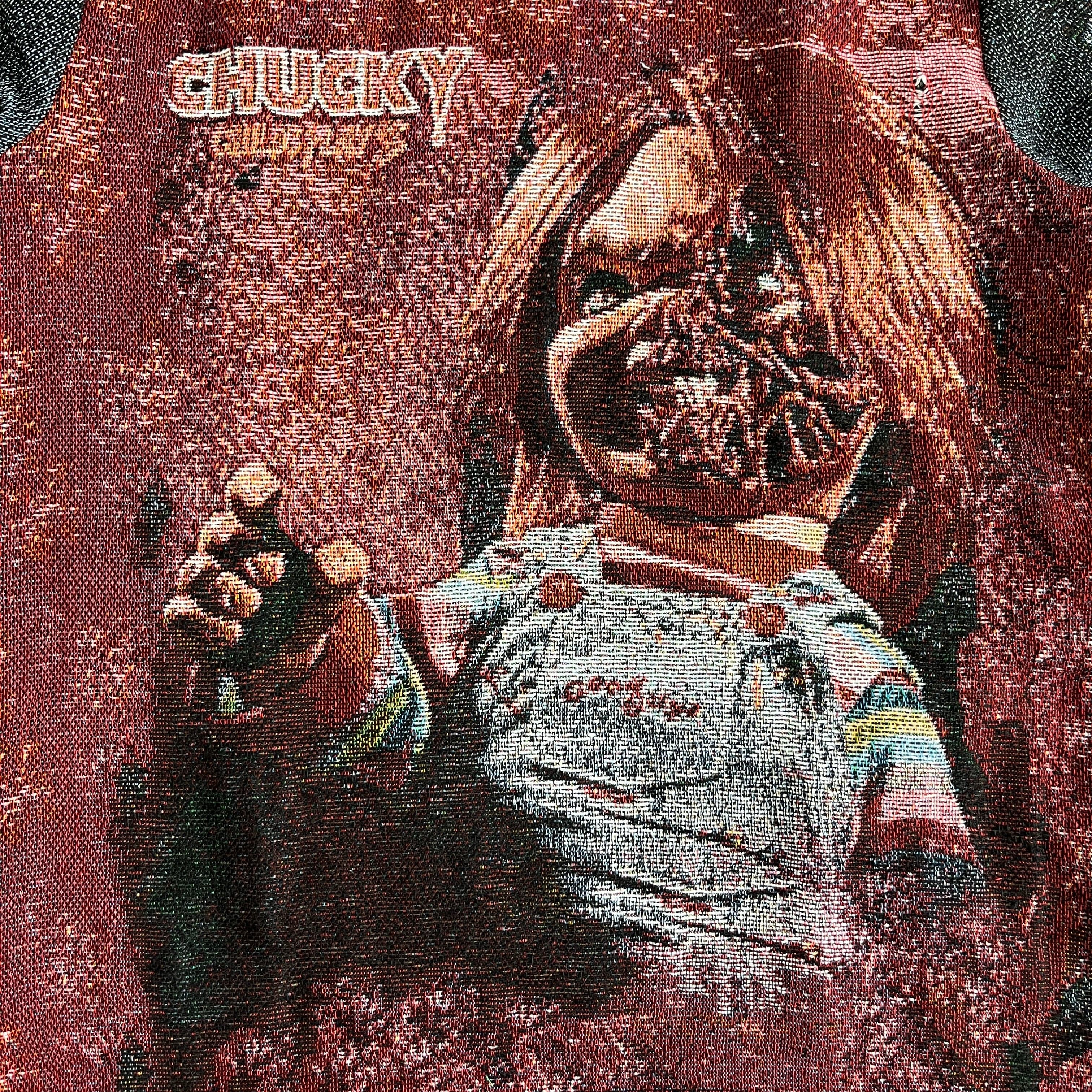 RDMCLOTHINGART tapestry hoodie CHUCKY TAPESTRY HOODIE