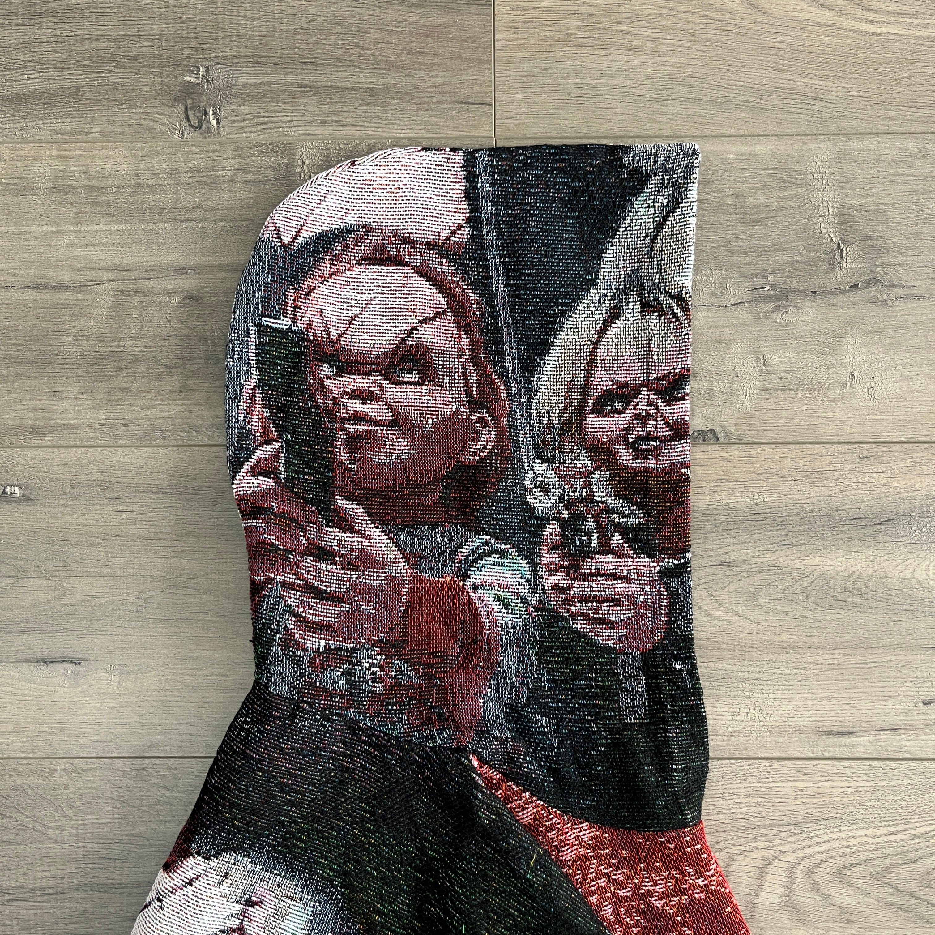 RDMCLOTHINGART tapestry hoodie CHUCKY TAPESTRY HOODIE