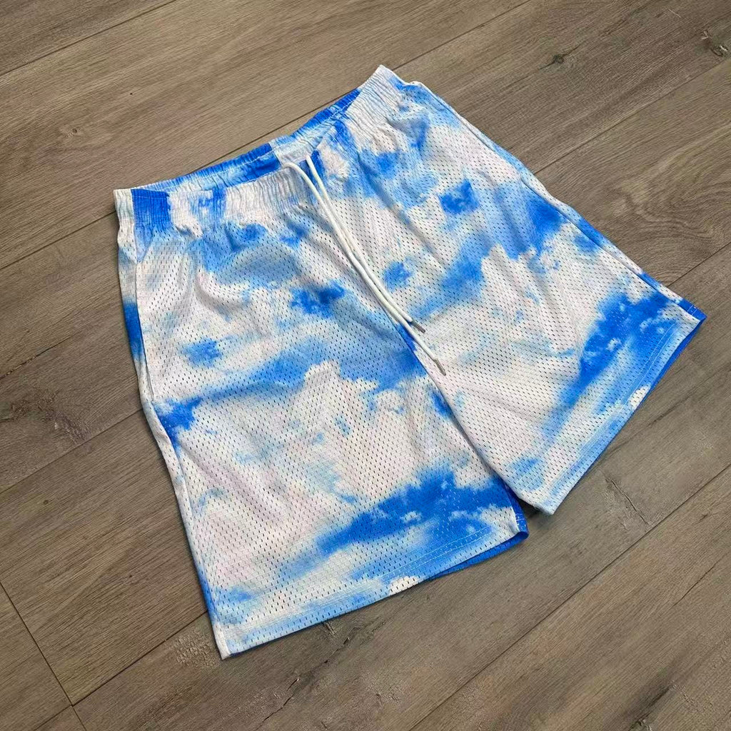 RDMCLOTHINGART tapestry hoodie CLOUDS BANDANA-8780