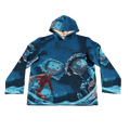 RDMCLOTHINGART tapestry hoodie CORALINE TAPESTRY HOODIE