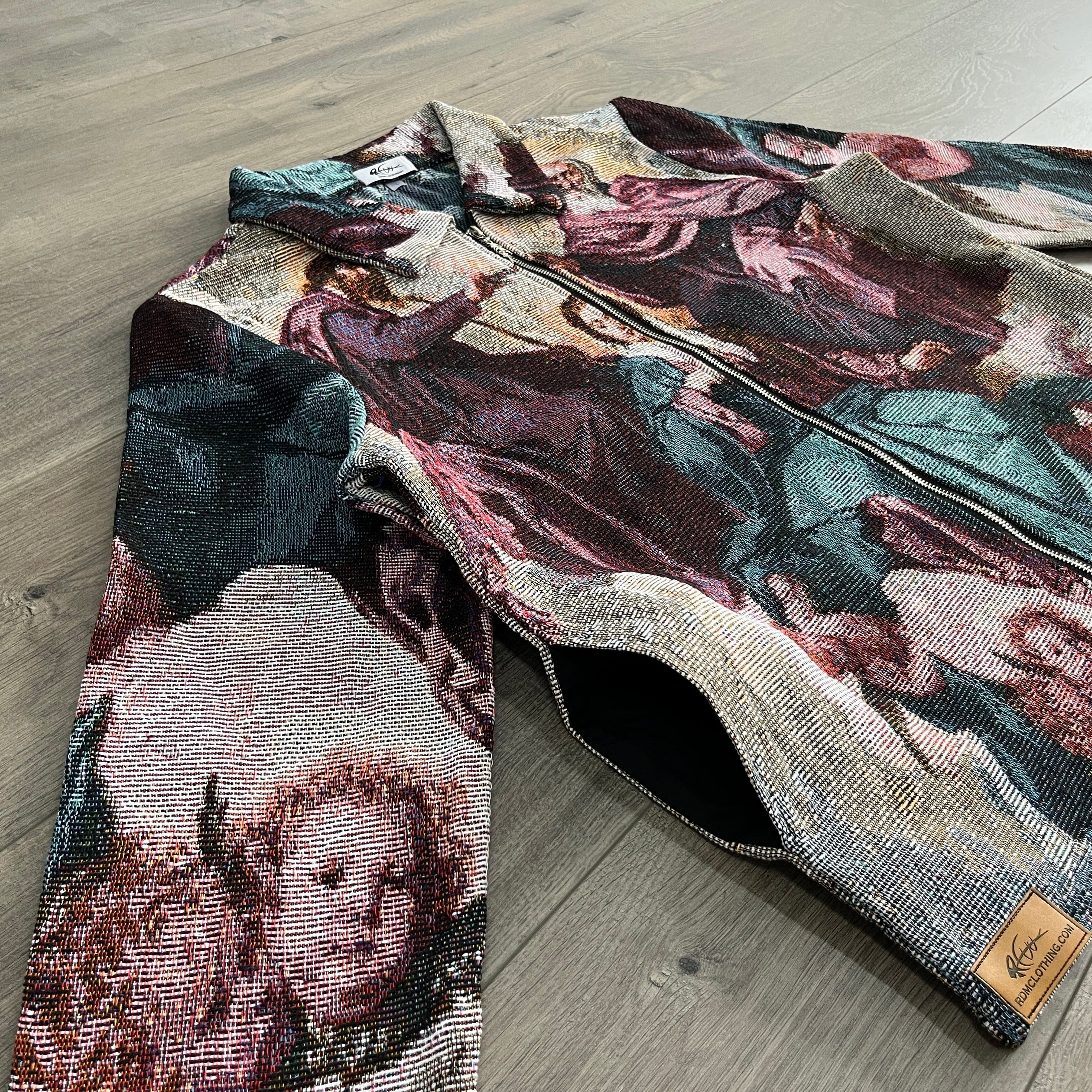 RDMCLOTHINGART tapestry hoodie CORONATION MARY TAPESTRY JACKET