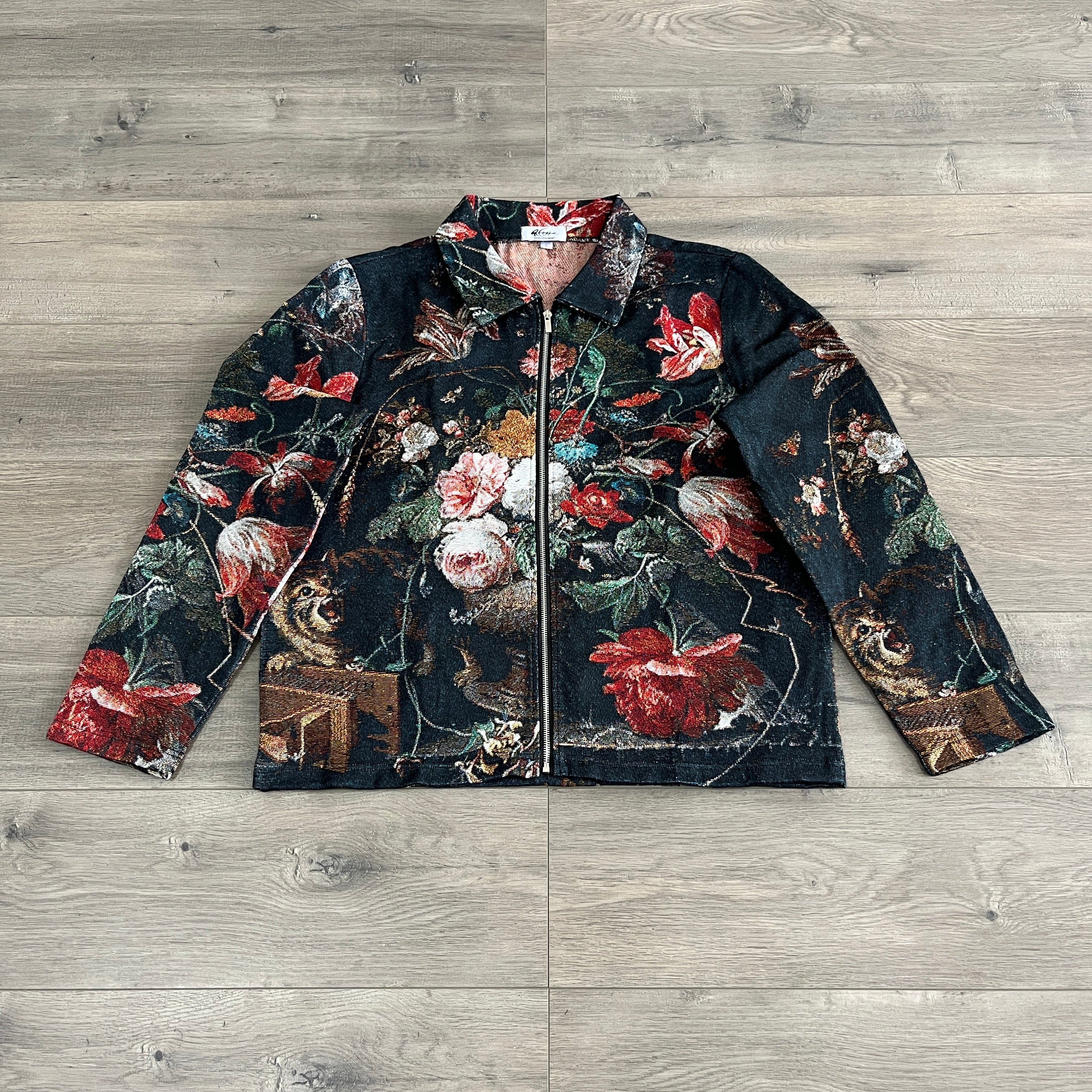 RDMCLOTHINGART tapestry hoodie COZY HOME TAPESTRY JACKET