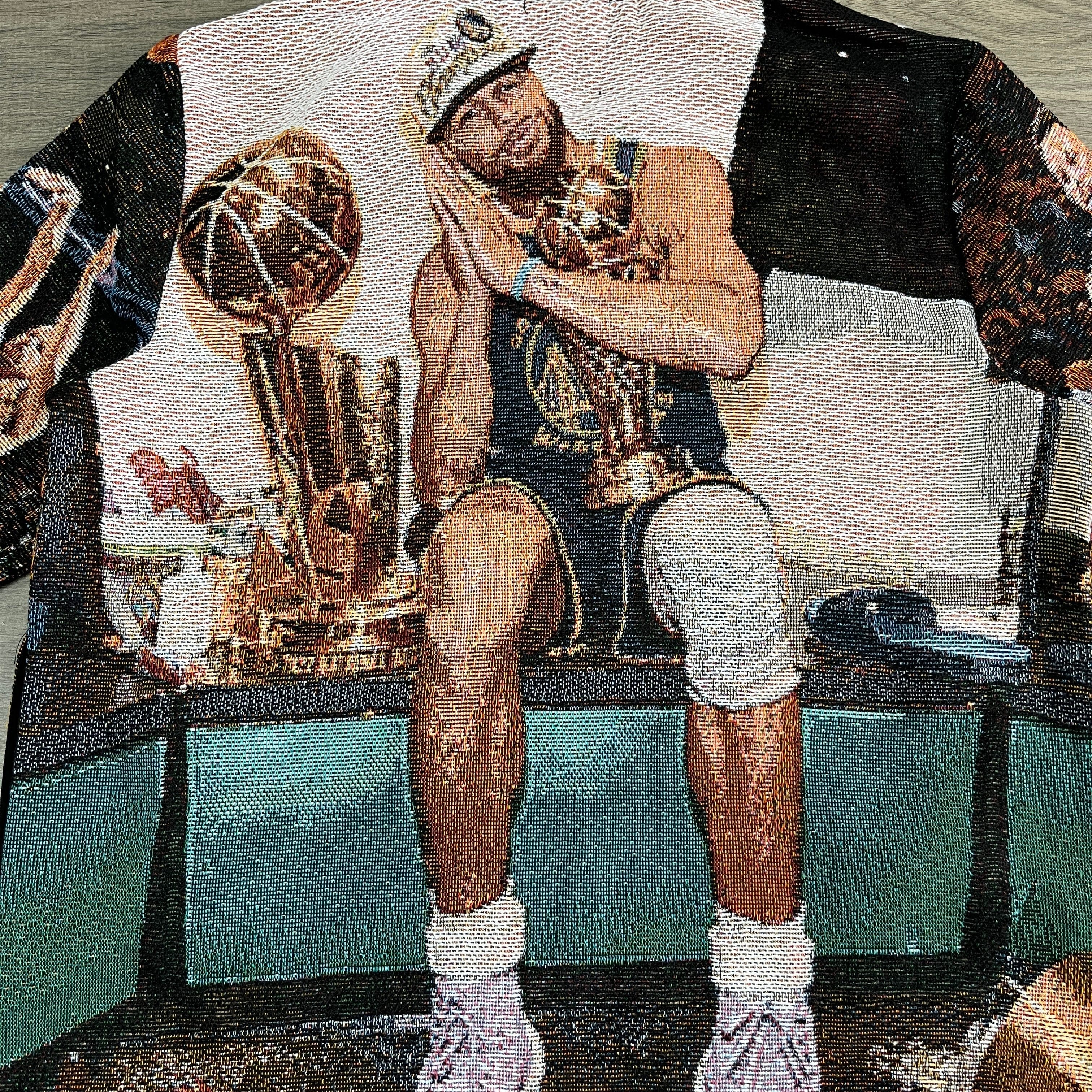 RDMCLOTHINGART tapestry hoodie CURRY V2 TAPESTRY JACKET