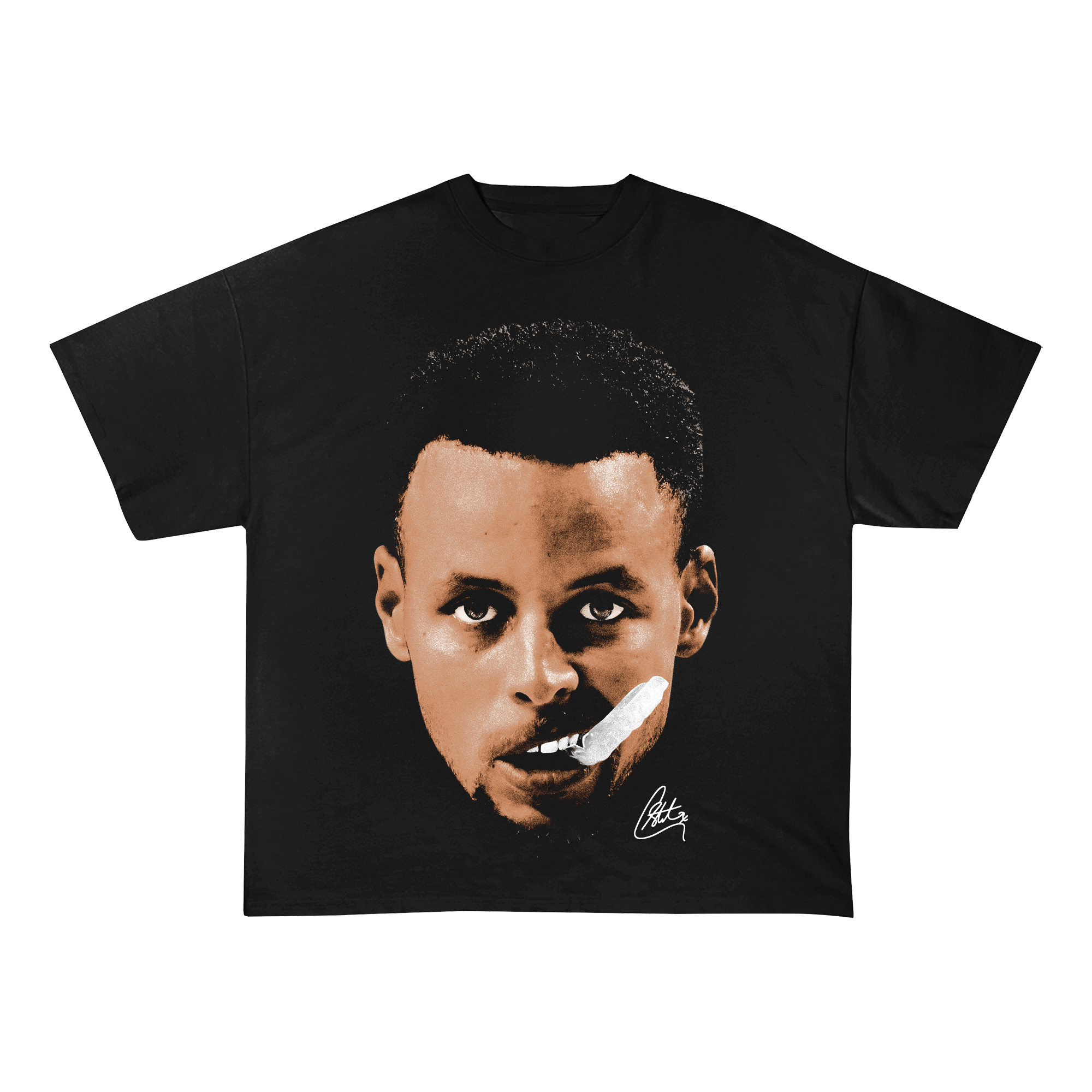 CURRY HEAVY WEIGHT COTTON TEE-8054 - RDMCLOTHINGART