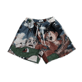 RDMCLOTHINGART tapestry hoodie DBZ V3 TAPESTRY SHORTS
