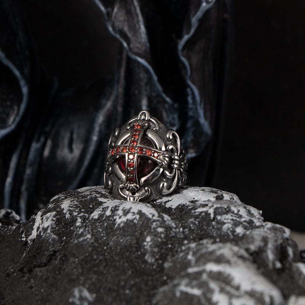 RDMCLOTHINGART tapestry hoodie Designed Finger Ring-10004