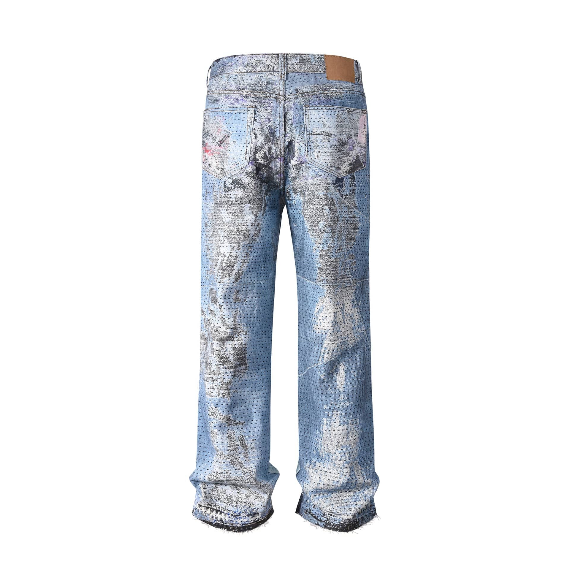 RDMCLOTHINGART tapestry hoodie DESIGNER PANTS-8028