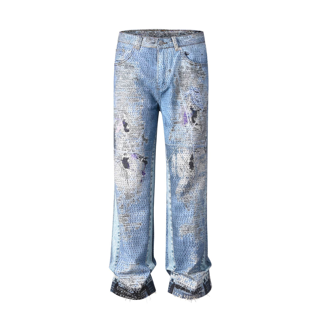 RDMCLOTHINGART tapestry hoodie DESIGNER PANTS-8028