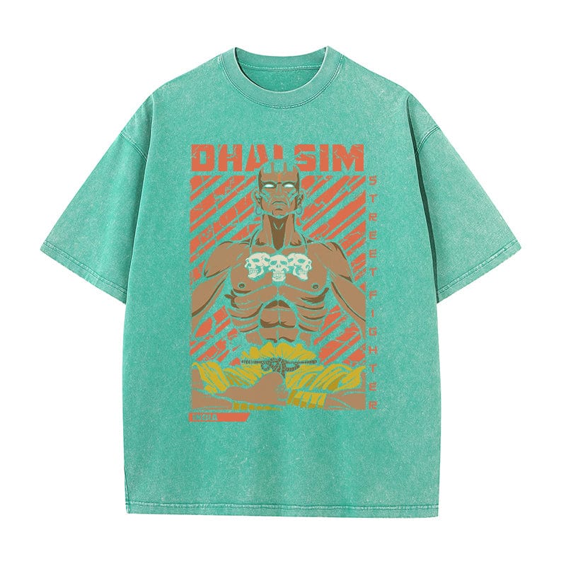 RDMCLOTHINGART tapestry hoodie DHALSIM HEAVY COTTON TEES-9425