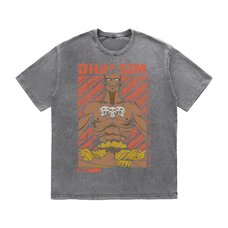 RDMCLOTHINGART tapestry hoodie DHALSIM HEAVY COTTON TEES-9425