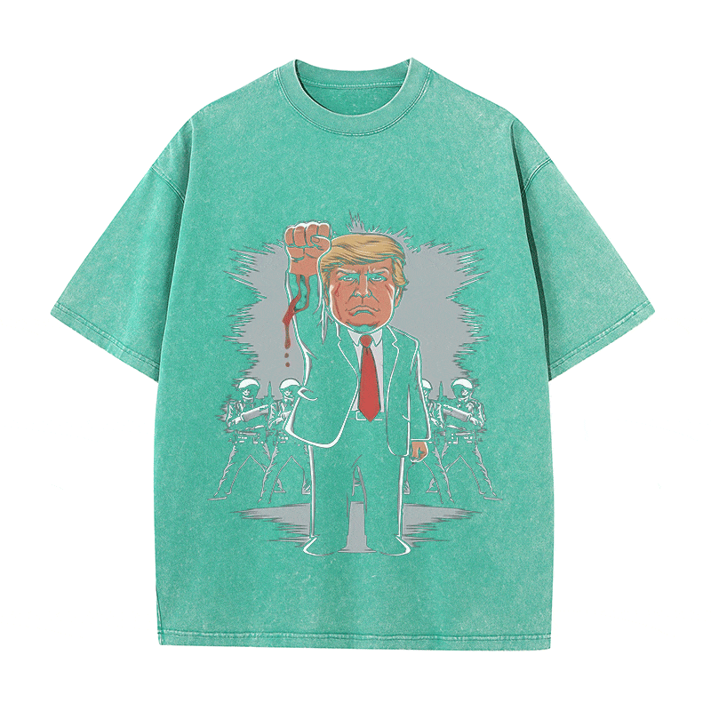 RDMCLOTHINGART tapestry hoodie DONALD HEAVY WEIGHT COTTON TEE-8739