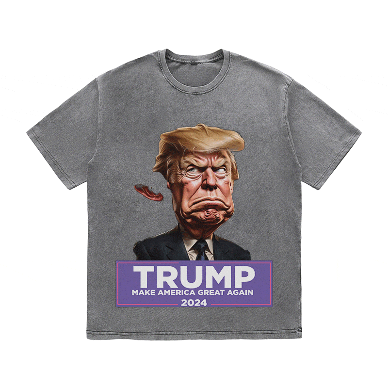 RDMCLOTHINGART tapestry hoodie DONALD HEAVY WEIGHT COTTON TEE-8748