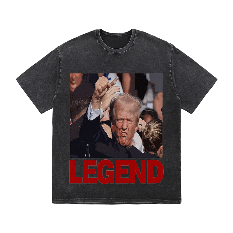 RDMCLOTHINGART tapestry hoodie DONALD HEAVY WEIGHT COTTON TEE-8753