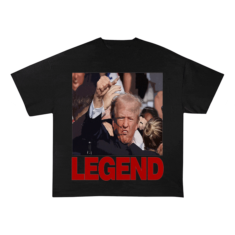 RDMCLOTHINGART tapestry hoodie DONALD HEAVY WEIGHT COTTON TEE-8753