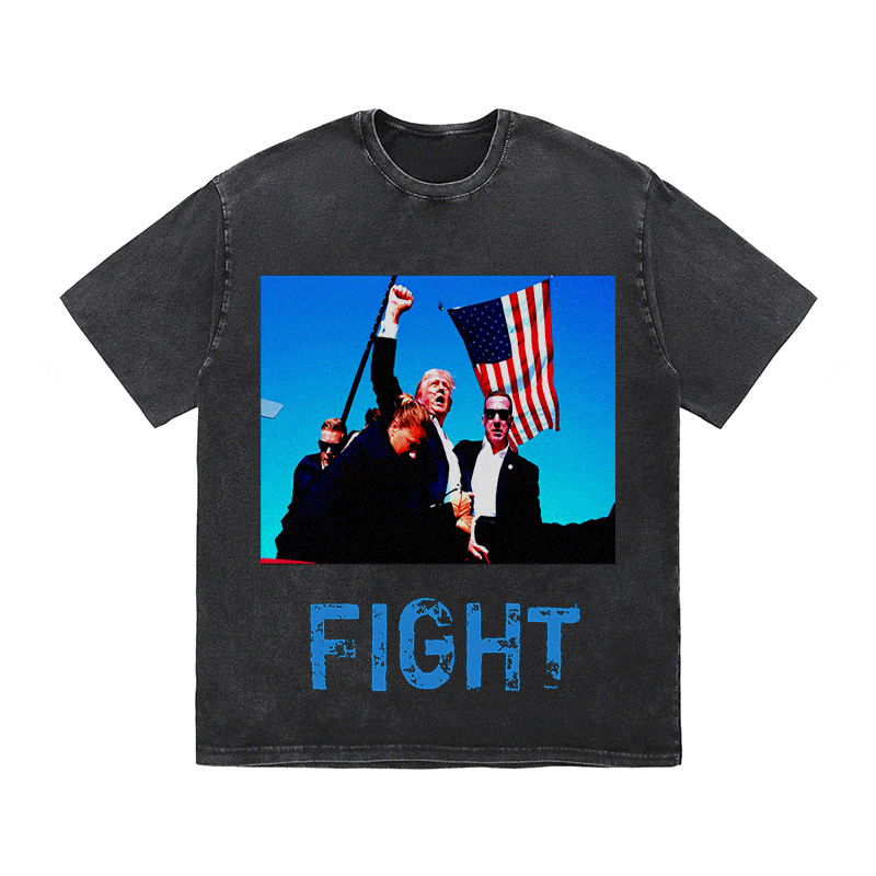 RDMCLOTHINGART tapestry hoodie DONALD HEAVY WEIGHT COTTON TEE-8756