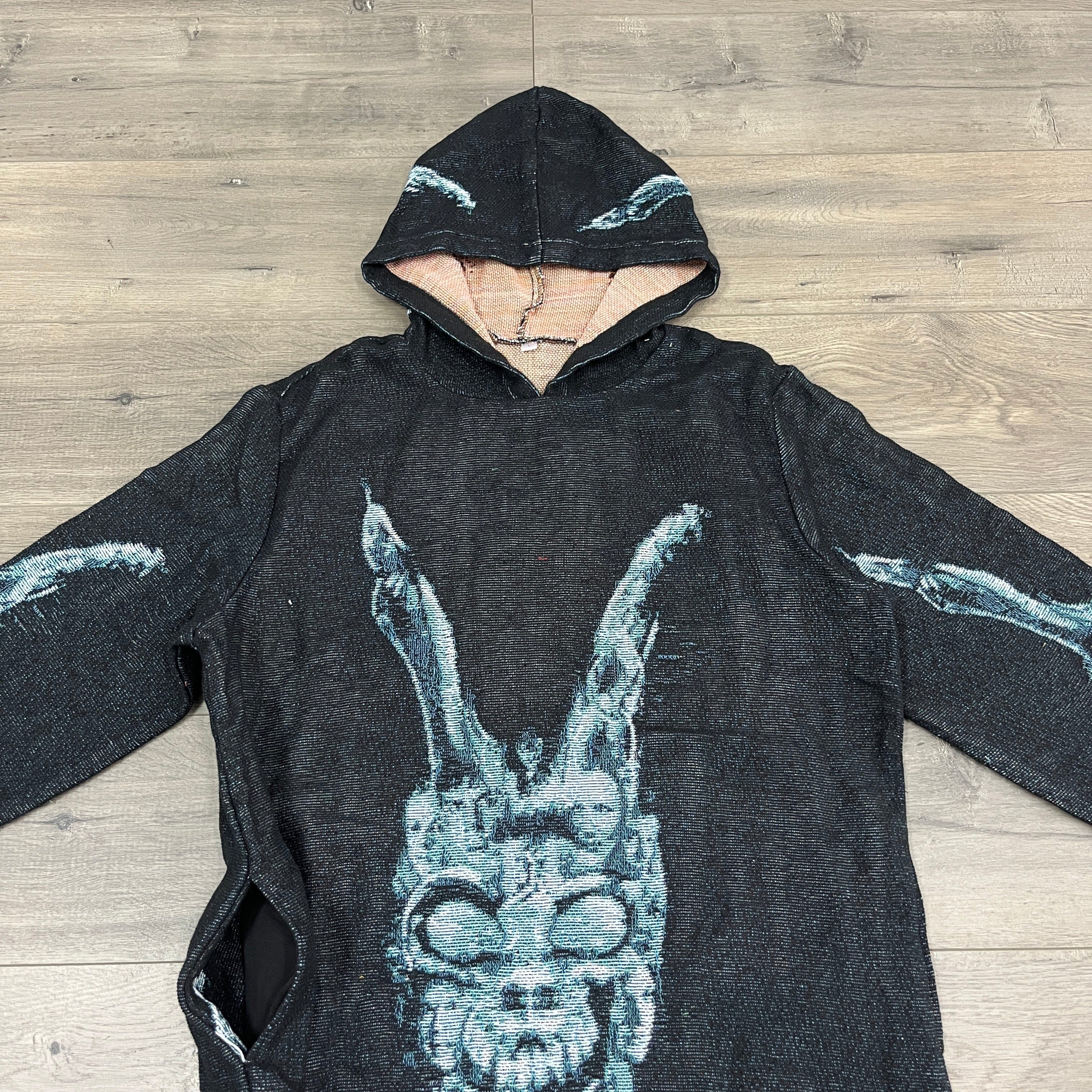 RDMCLOTHINGART tapestry hoodie DONNIE DARKO TAPESTRY HOODIE