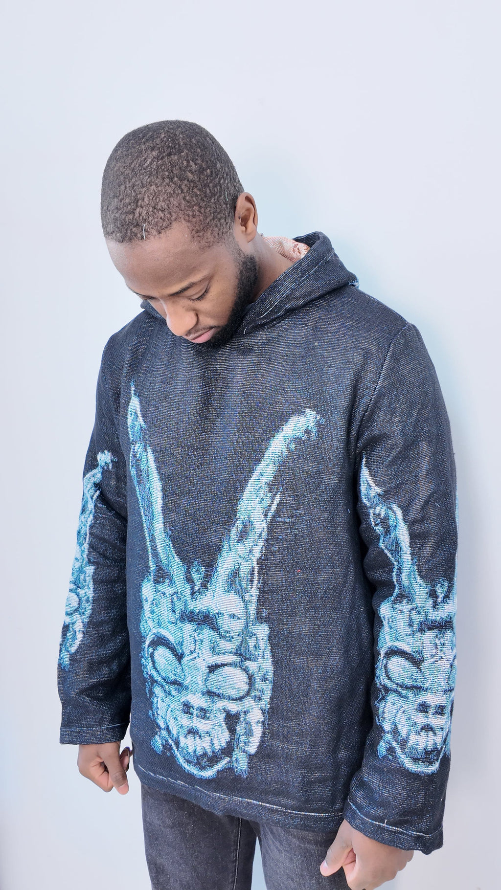 RDMCLOTHINGART tapestry hoodie DONNIE DARKO TAPESTRY HOODIE
