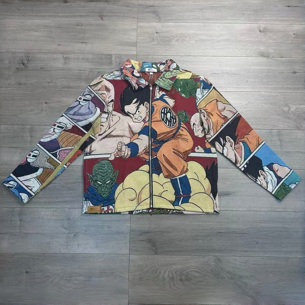 RDMCLOTHINGART tapestry hoodie DRAGONBALL V3 TAPESTRY JACKET
