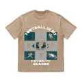 RDMCLOTHINGART tapestry hoodie EAGLES HEAVY WEIGHT COTTON TEE-8773