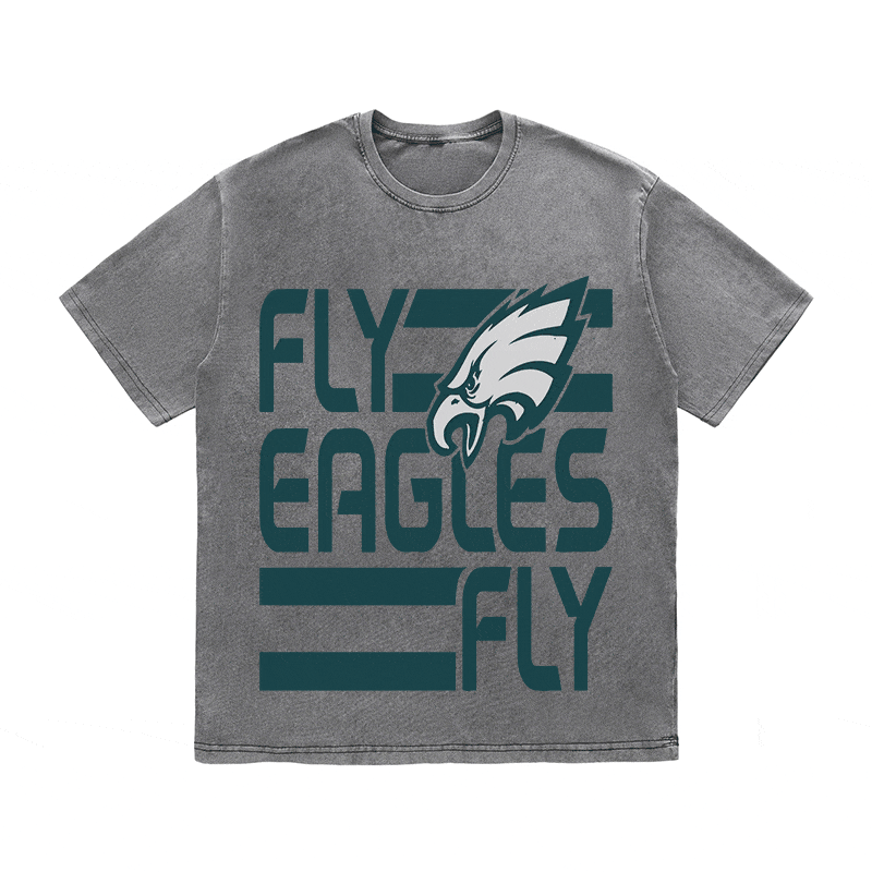 RDMCLOTHINGART tapestry hoodie EAGLES HEAVY WEIGHT COTTON TEE-8777