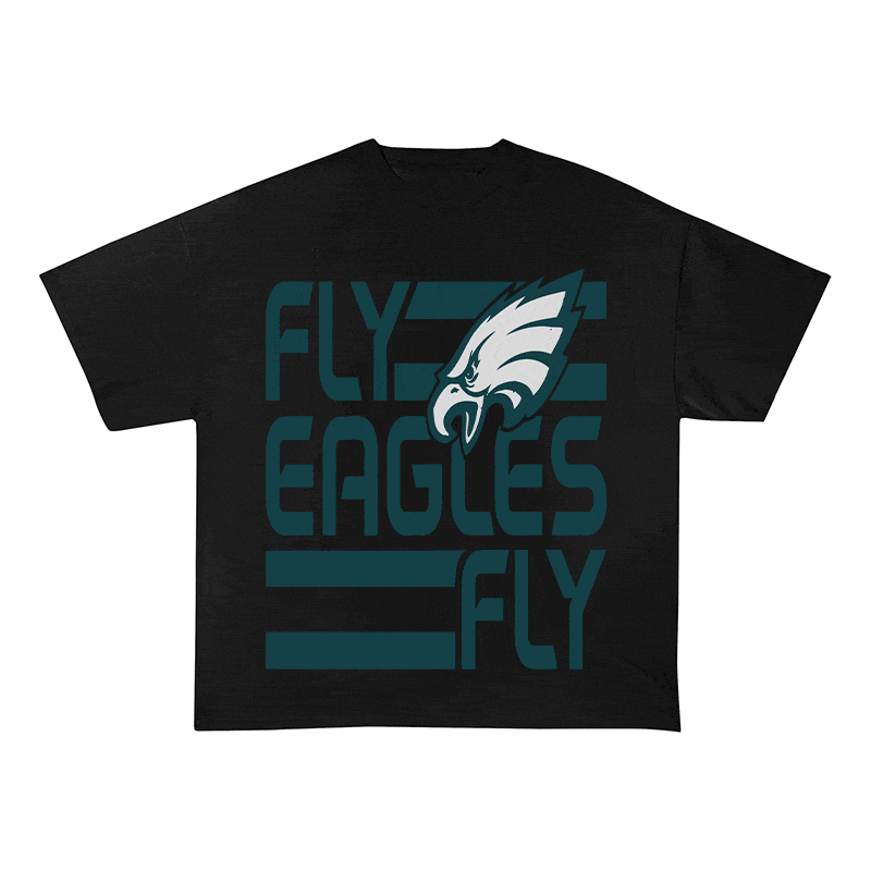 RDMCLOTHINGART tapestry hoodie EAGLES HEAVY WEIGHT COTTON TEE-8777