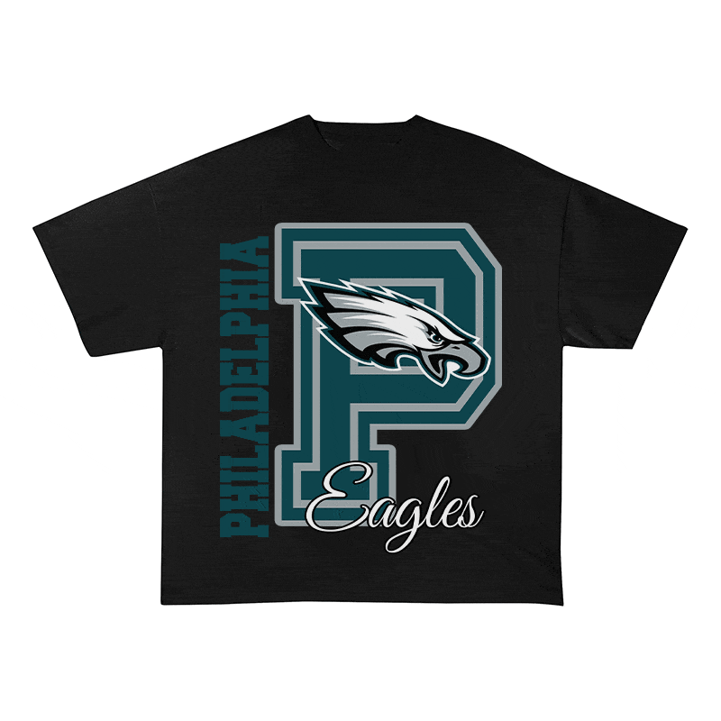 RDMCLOTHINGART tapestry hoodie EAGLES HEAVY WEIGHT COTTON TEE-8792