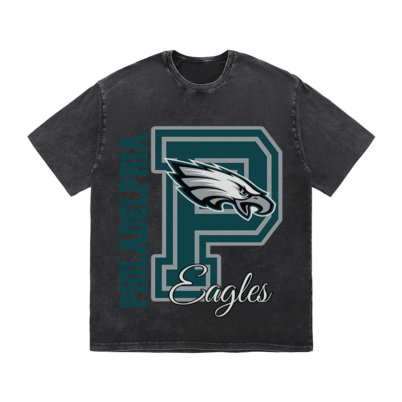 RDMCLOTHINGART tapestry hoodie EAGLES HEAVY WEIGHT COTTON TEE-8792