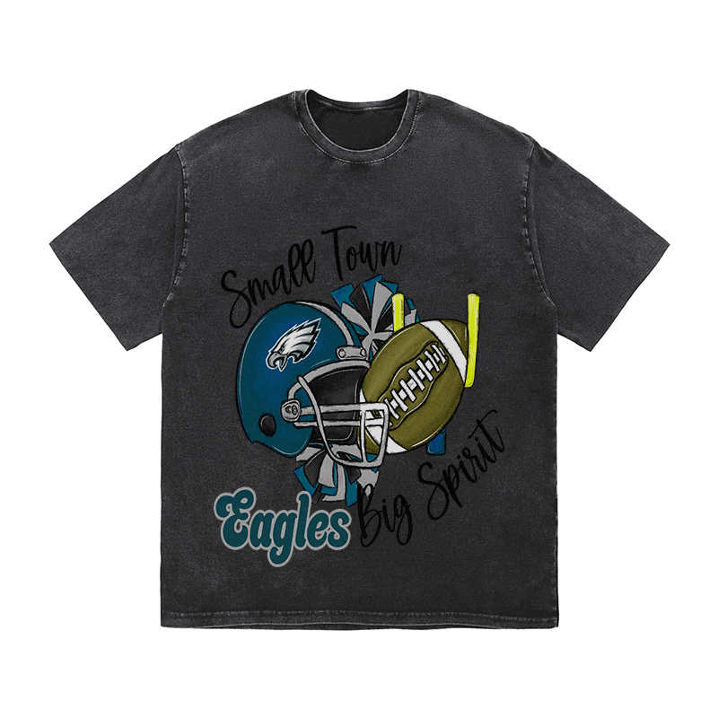 RDMCLOTHINGART tapestry hoodie EAGLES HEAVY WEIGHT COTTON TEE-8794